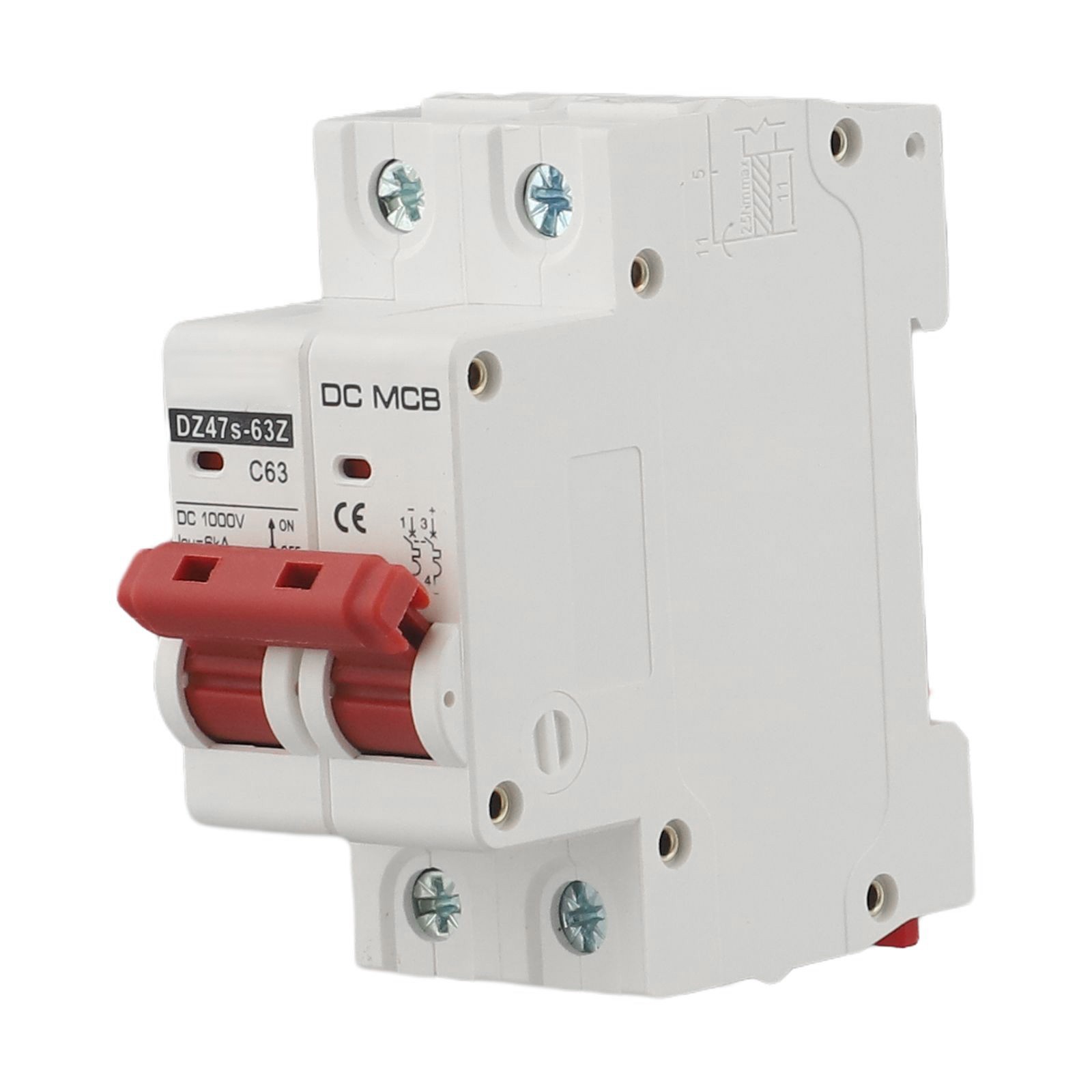 On Off Switch DC Isolator Switch Circuit Breaker Solar Panel Grid Systems - Bild 34 von 38
