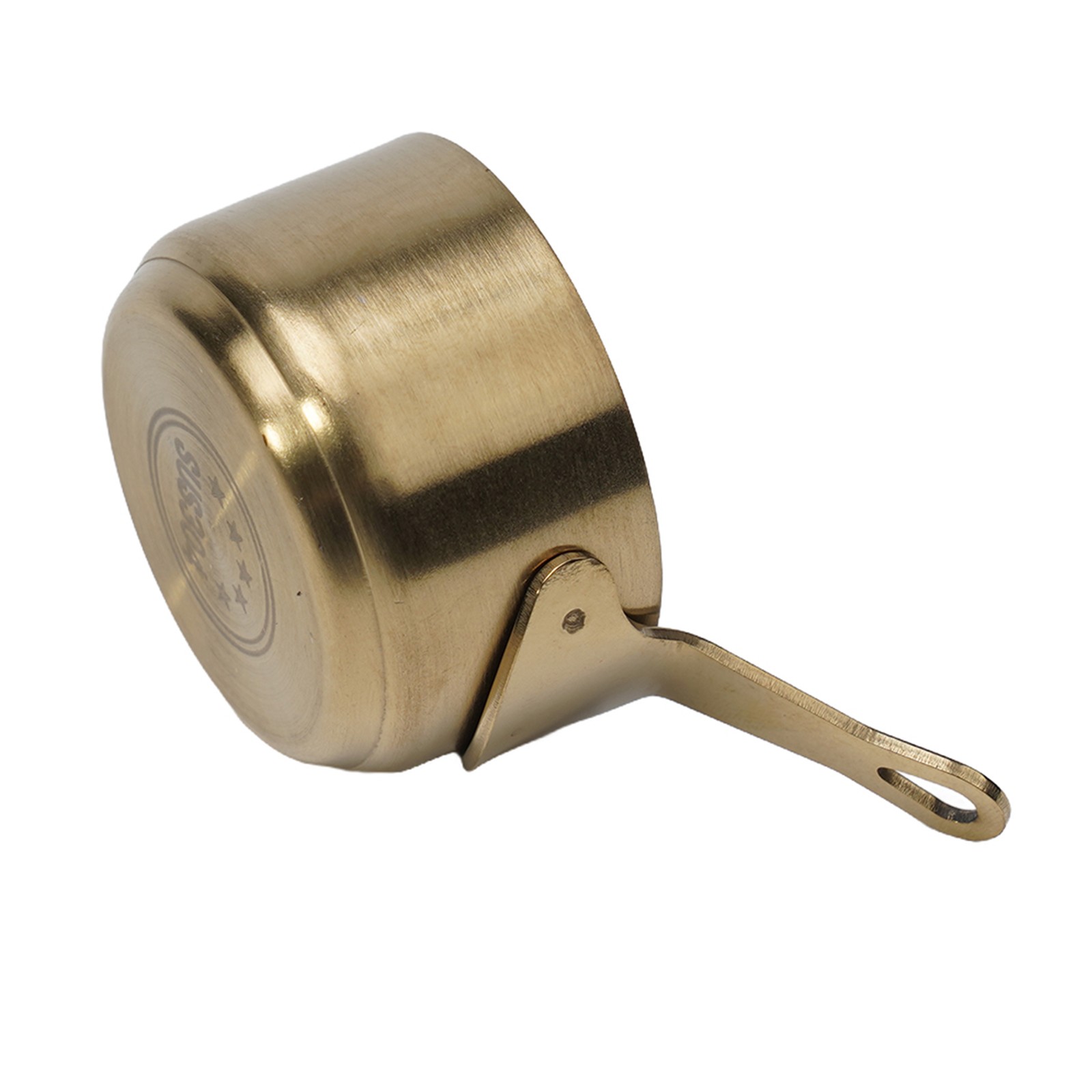 Mini Saucepan Copper Gravy Pot With Handle Small Cooking Pan 60ml/80ml/100ml