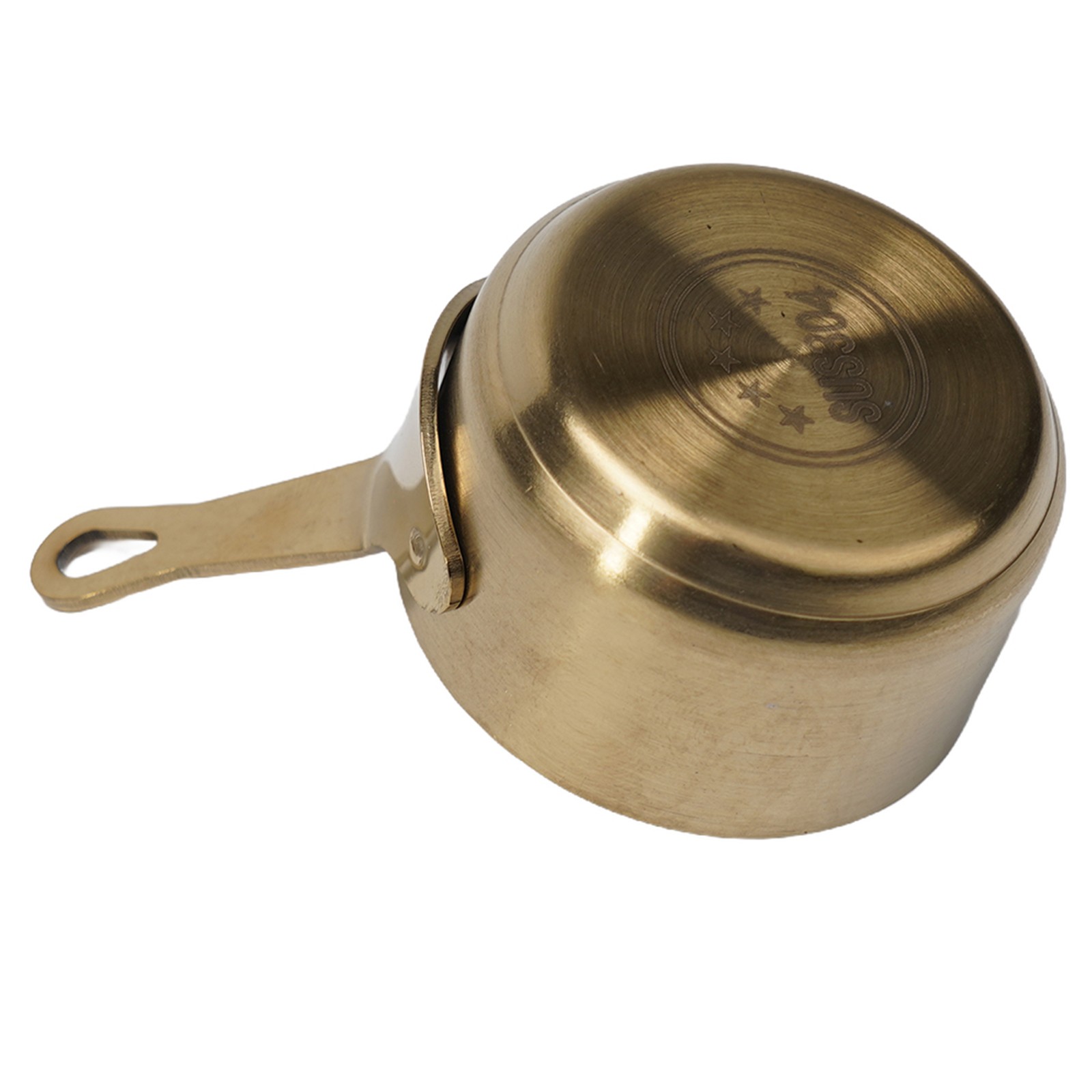 Mini Saucepan Copper Gravy Pot With Handle Small Cooking Pan 60ml/80ml/100ml