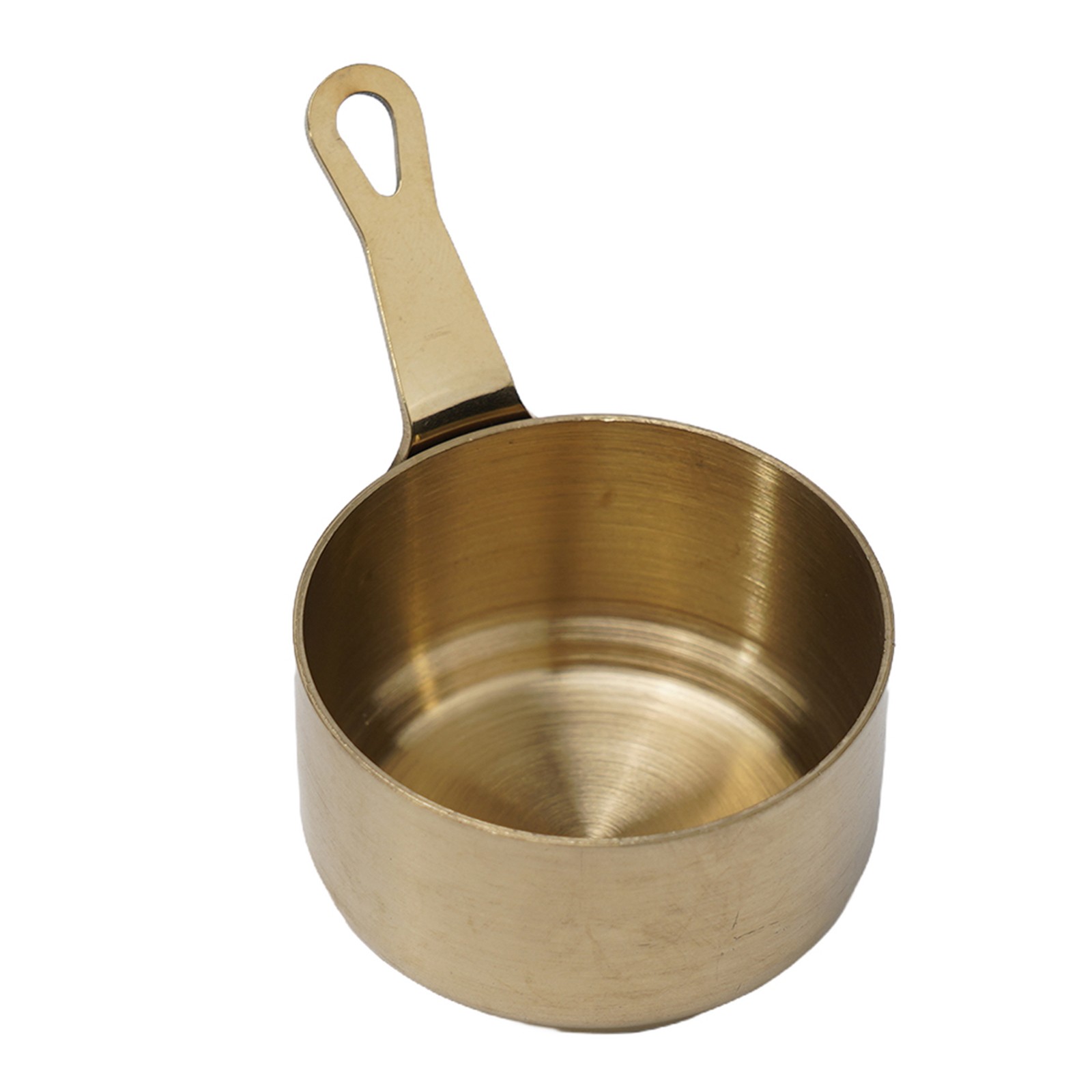 Mini Saucepan Copper Gravy Pot With Handle Small Cooking Pan 60ml/80ml/100ml