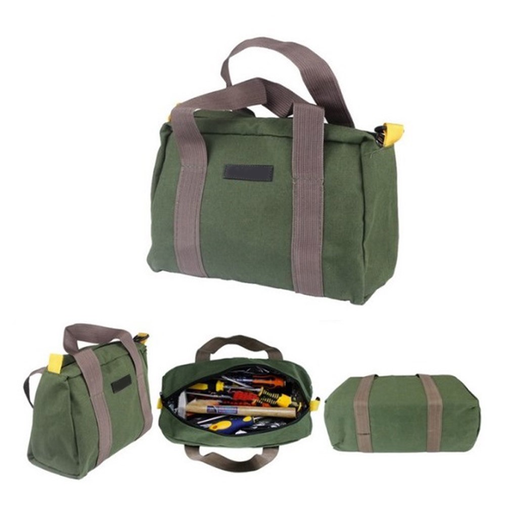 Compact and Reliable Tool Bag for Carpenters Technicians Canvas