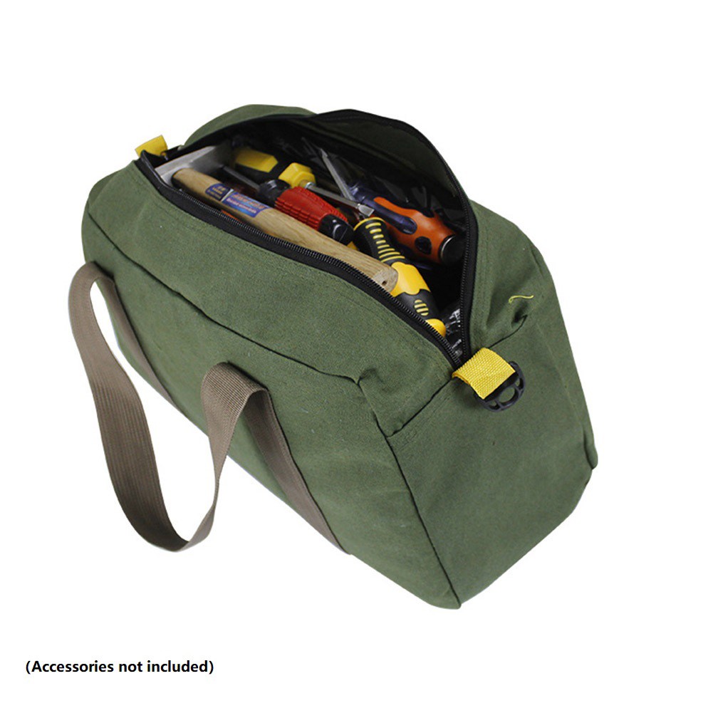 Compact and Reliable Tool Bag for Carpenters Technicians Canvas