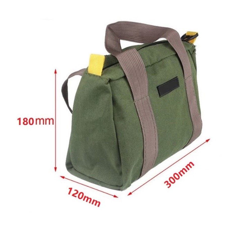 Compact and Reliable Tool Bag for Carpenters Technicians Canvas