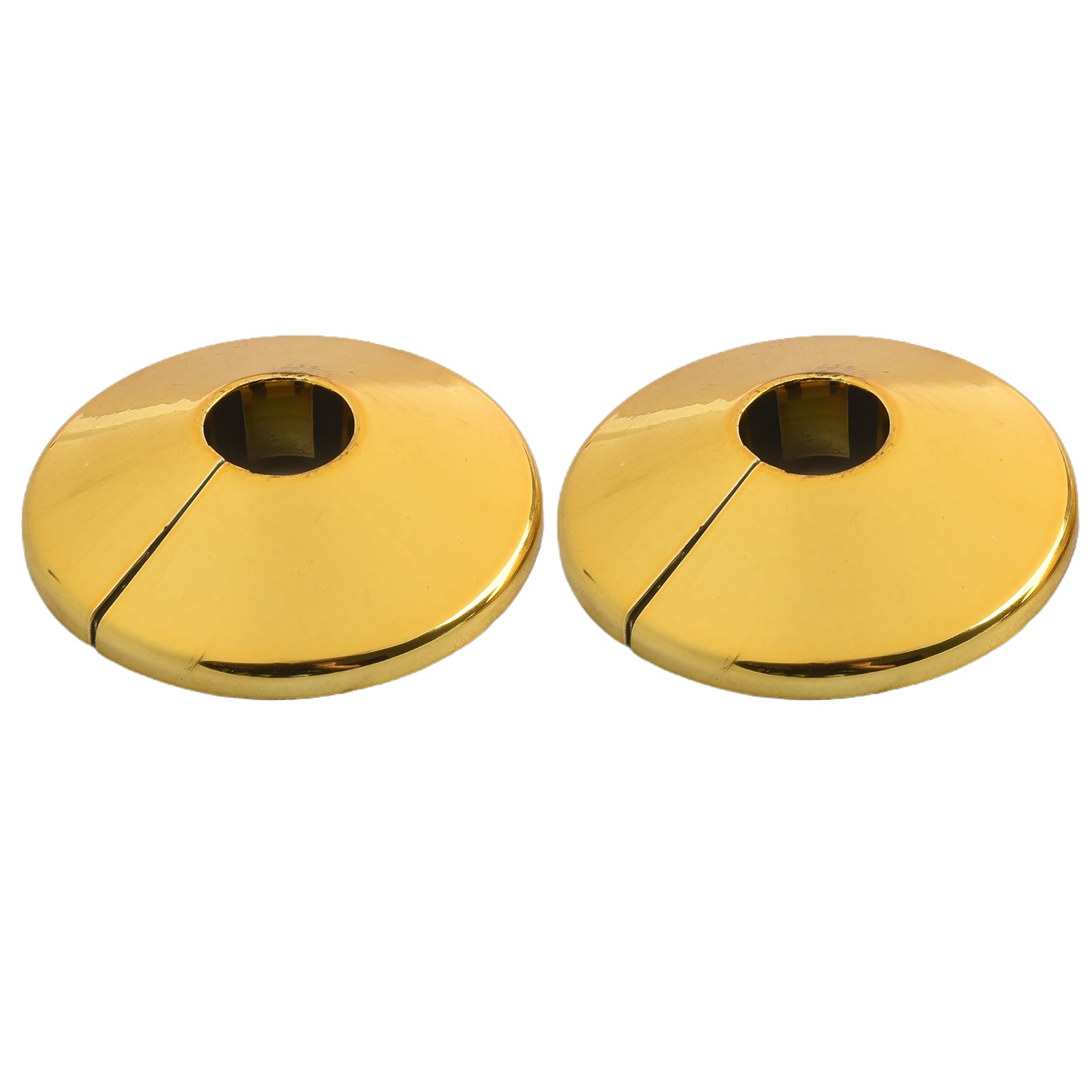 Modern Chrome Pipe Sleeve for 15mm Radiator Pipes Bathroom Collars 2 Pack - Bild 60 von 71