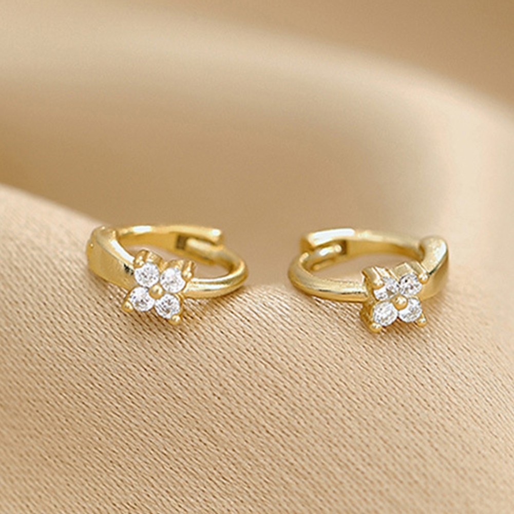 High -End -Elegante Ohrringe Damen Einfach Klein Neue Ohrschnallen Im Stil - Picture 18 of 19