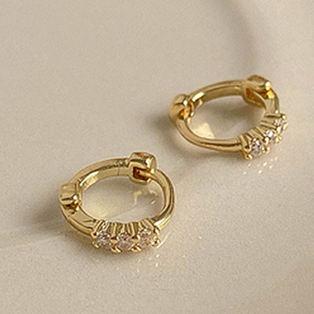 High -End -Elegante Ohrringe Damen Einfach Klein Neue Ohrschnallen Im Stil - Picture 12 of 19