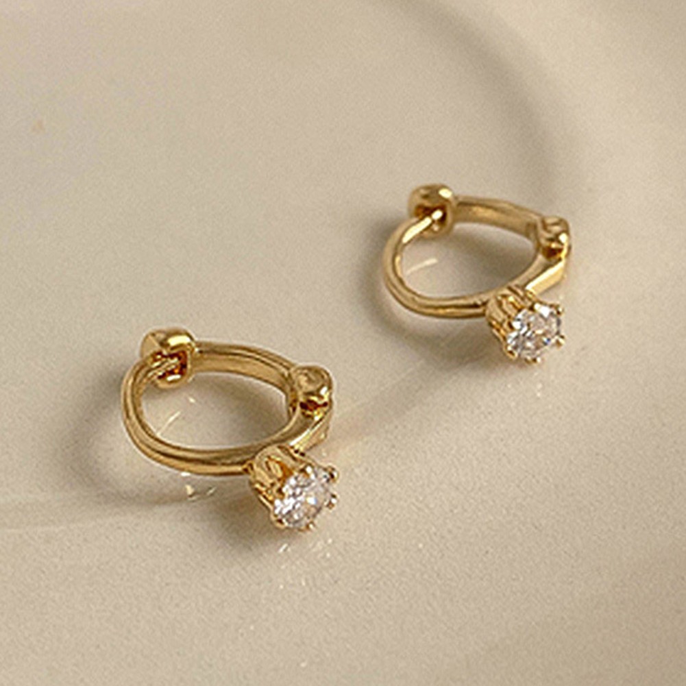 High -End -Elegante Ohrringe Damen Einfach Klein Neue Ohrschnallen Im Stil - Picture 10 of 19