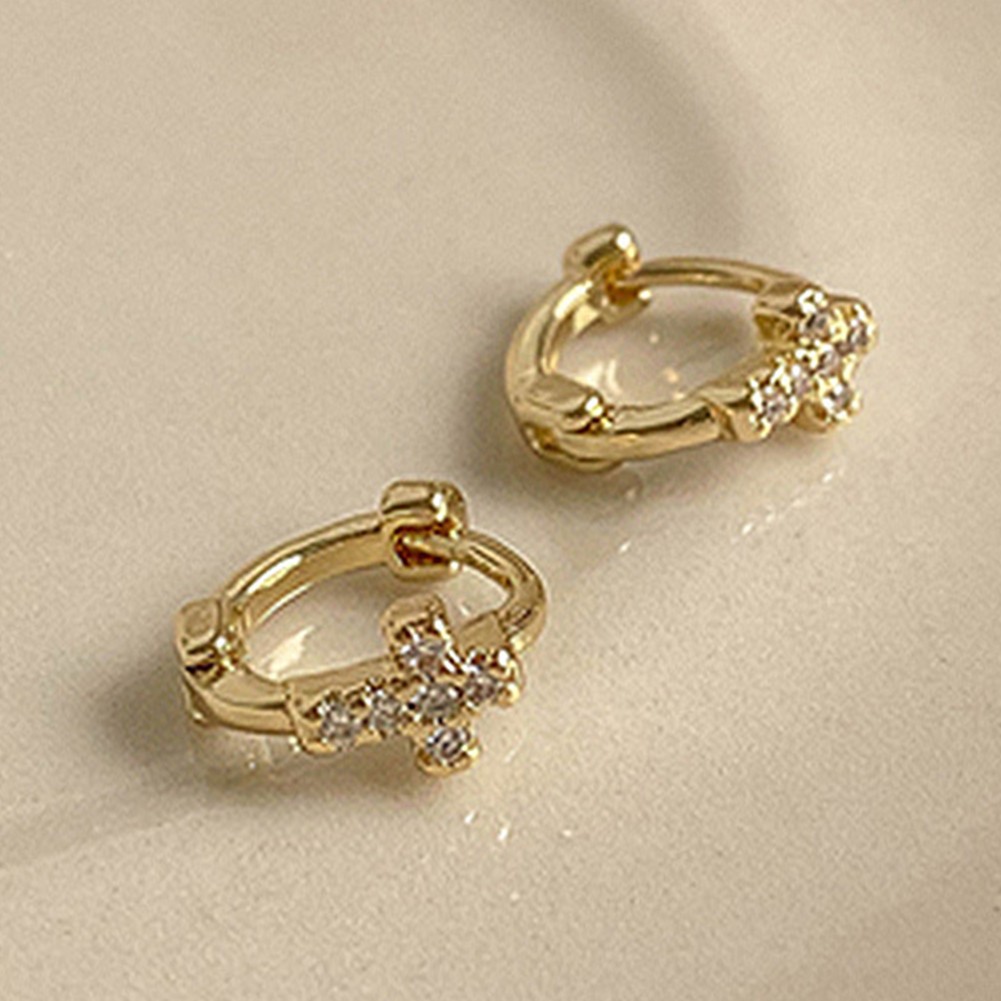 High -End -Elegante Ohrringe Damen Einfach Klein Neue Ohrschnallen Im Stil - Picture 14 of 19