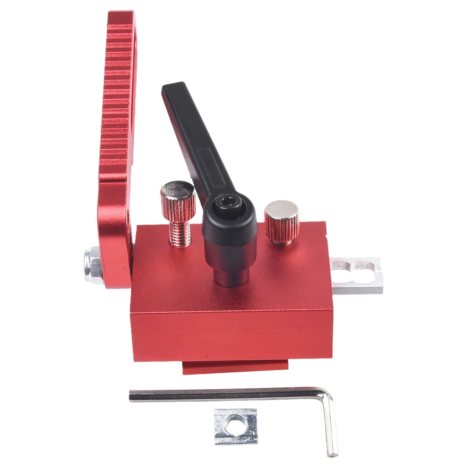 Adjustable Miter Track T Slot Stop Accurate Length Limit Device Woodworking Tool