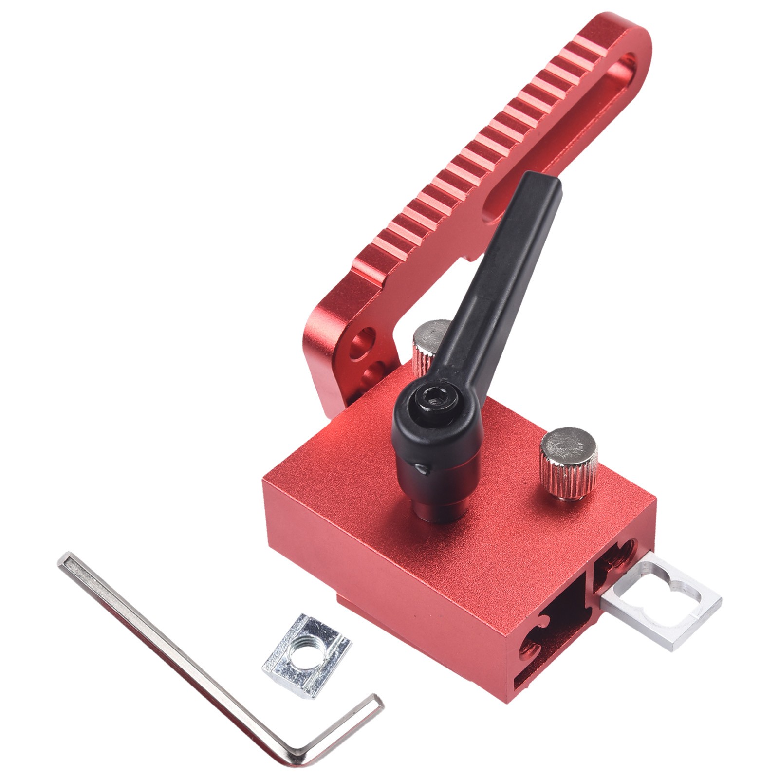 Adjustable Miter Track T Slot Stop Accurate Length Limit Device Woodworking Tool