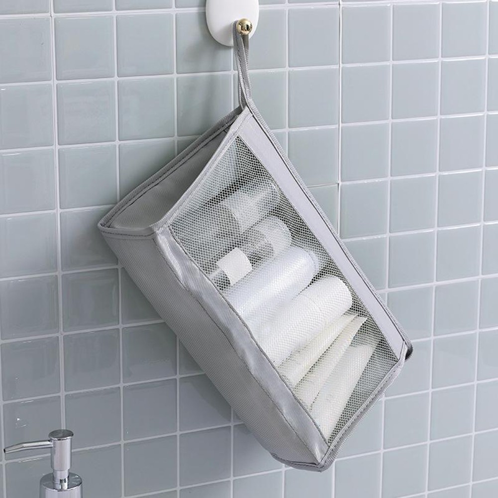 Trousse de maquillage en maille neuve solution de rangement 2024 pratique pour cosmé