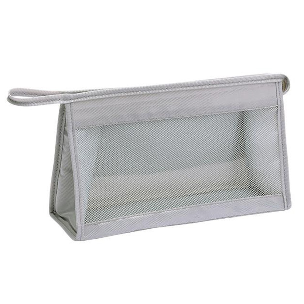 Trousse de maquillage en maille neuve solution de rangement pratique pour cosmé officiel