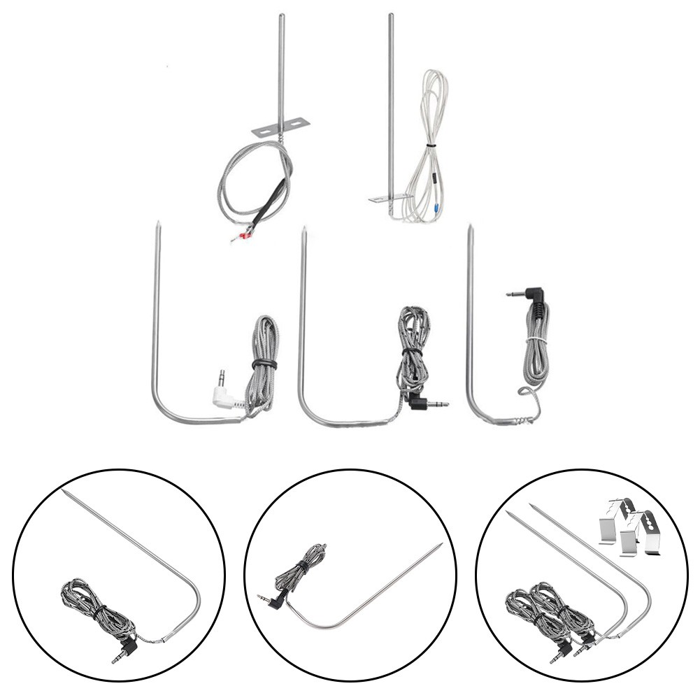 Ersatz-Fleischsonden Für Traeger Grill – 2 Stück, 3,5 Mm Stecker, Für BAC431 Kompatibel