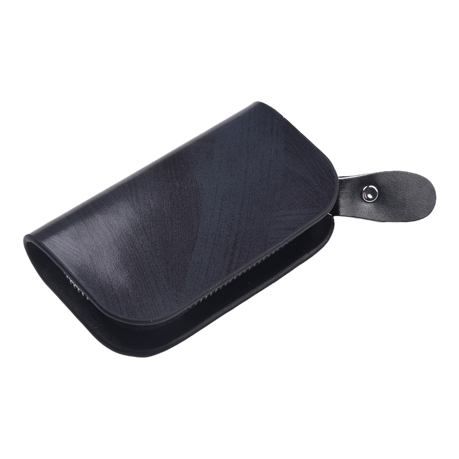 Estuche para llaves remoto inteligente para coche bolsa soporte llavero cuero - Imagen 21 de 36