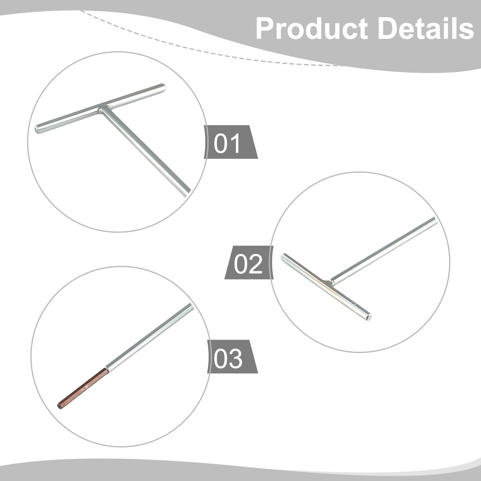 Key Wrench Rust-proof Strong Integrity Wear-resistant Alloy Steel Easy To Read - Picture 30 of 42