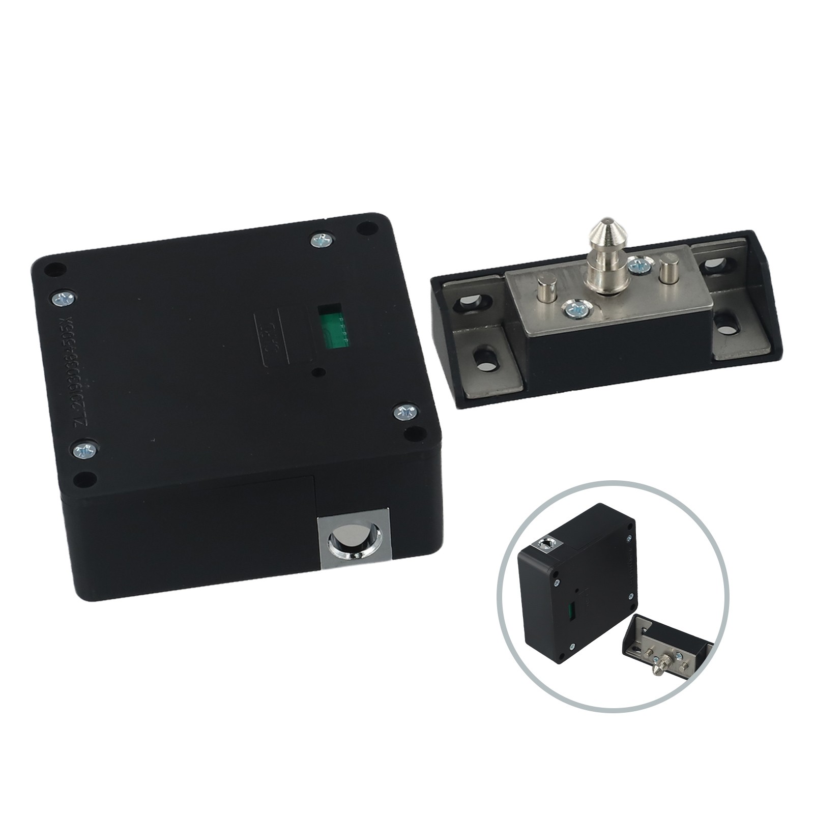 Smart Wood Door Lock with Invisible Design Keyless Entry Easy Installation