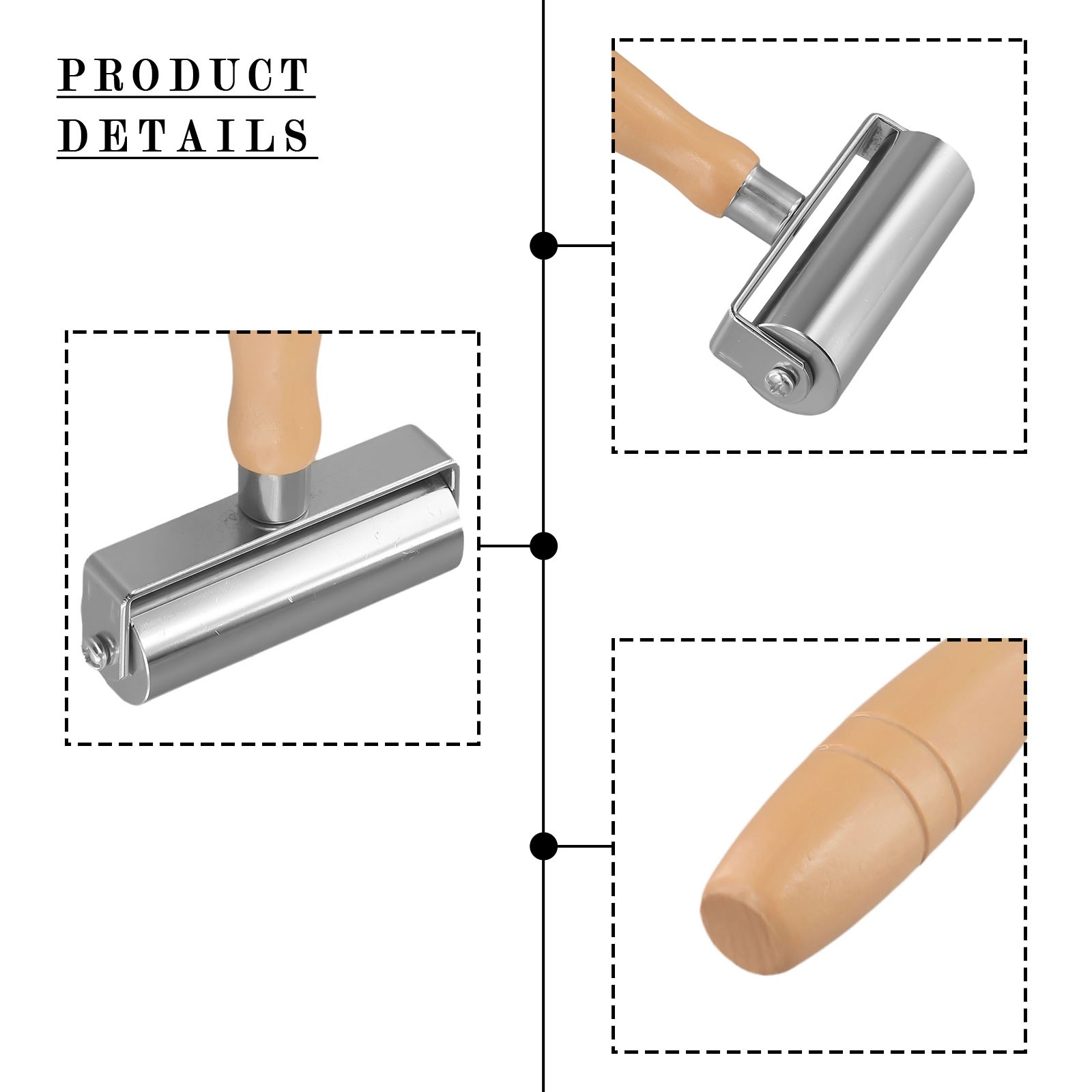 Premium Solid Wood and Iron Leather Edge Press for Superior Craftsmanship - Picture 38 of 43