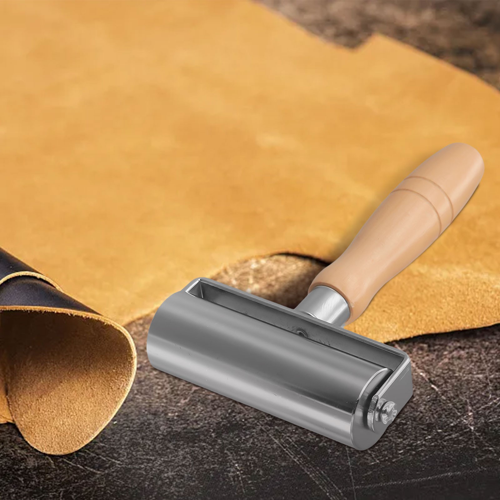 Premium Solid Wood and Iron Leather Edge Press for Superior Craftsmanship - Picture 33 of 43