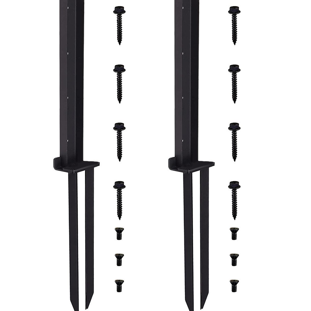 Fence Post Repair Bracket Reinforce and Repair without Removing the Post