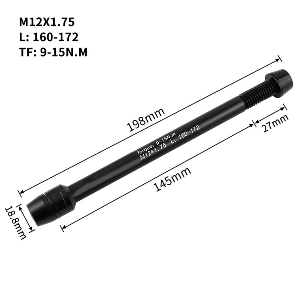 Bike Trainer Thru Axle Skewer Perfect for Indoor Training (70 characters)