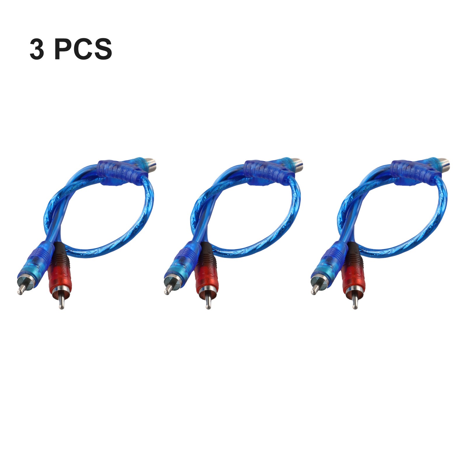 Practical Y Splitter Cavo 1 Femmina A 2 Maschio 1Pcs/3Pcs 30cm Audio Auto - Bild 20 von 29
