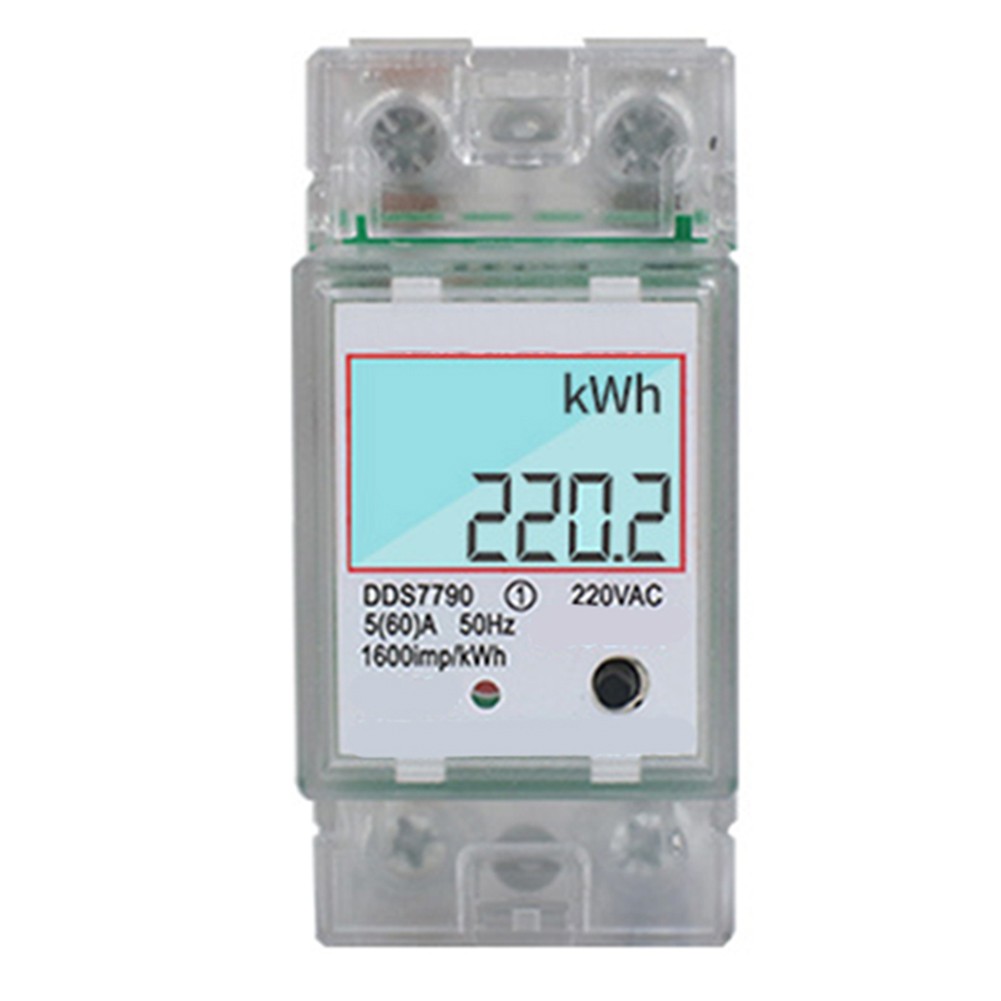 Mini Hutschiene LCD Energiemessgerät zur genauen Stromverbrauchsmessung - Bild 31 von 34