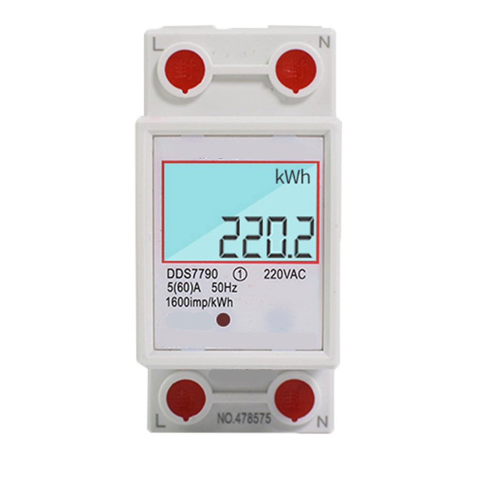 Mini Hutschiene LCD Energiemessgerät zur genauen Stromverbrauchsmessung - Bild 26 von 34