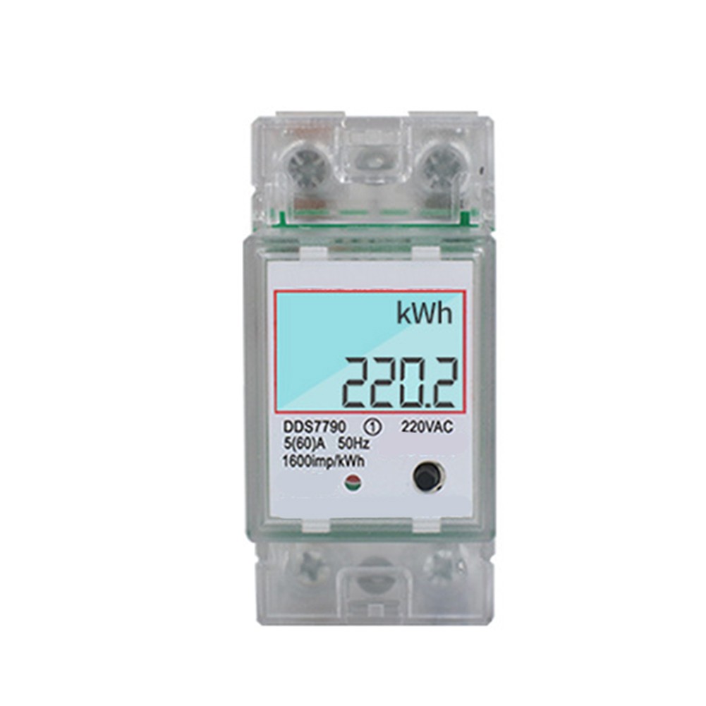 Mini Hutschiene LCD Energiemessgerät zur genauen Stromverbrauchsmessung - Bild 34 von 34