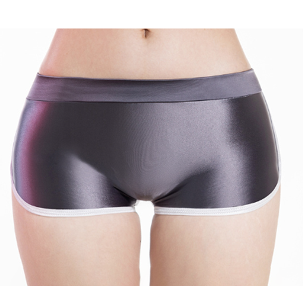 Stretchy Safety Shorts Sexy for lingerie Women’s Underwear Dark Gray Panties