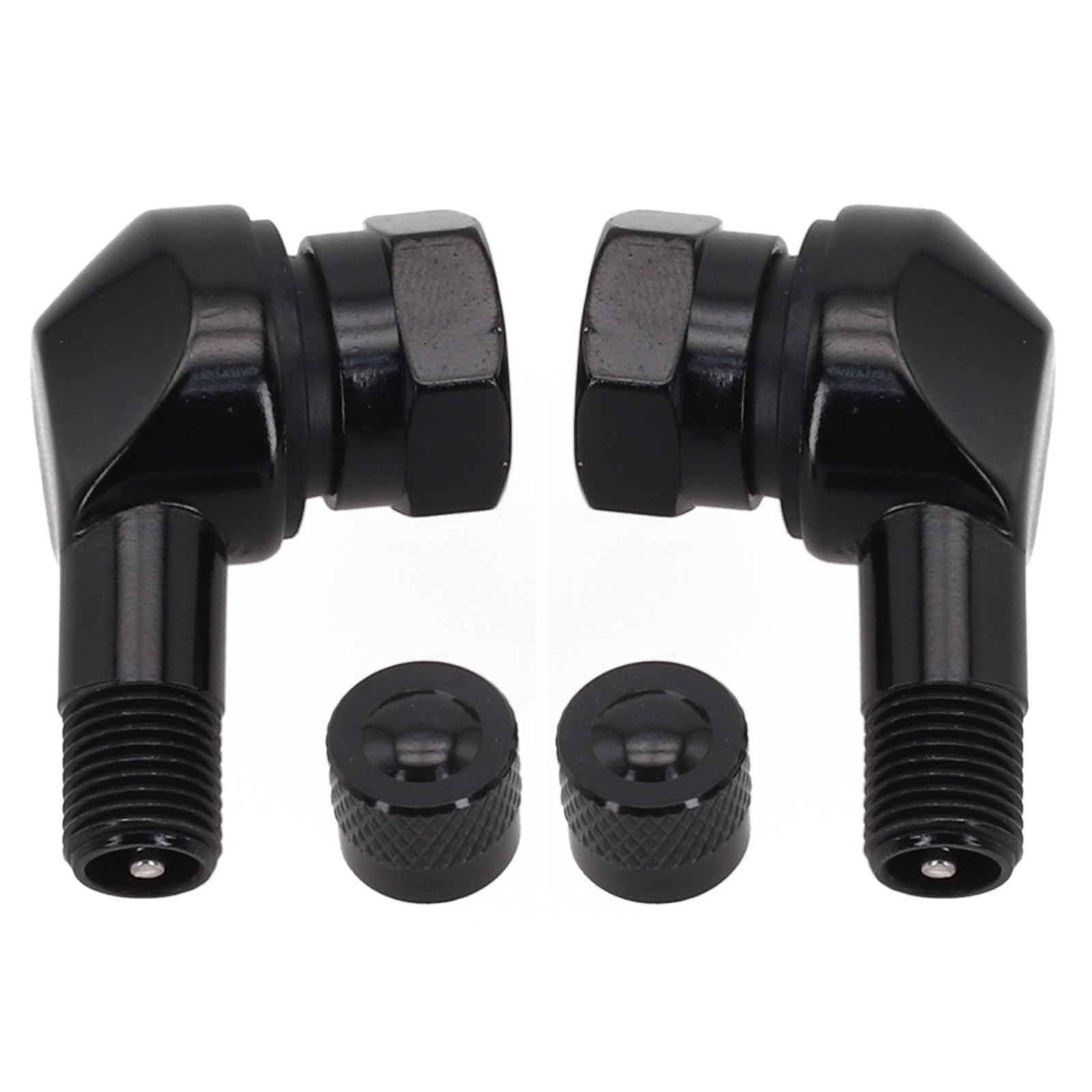 Tubeless Compatible Motorcycle Tire Valves Set of Two Easy Installation - Picture 31 of 48