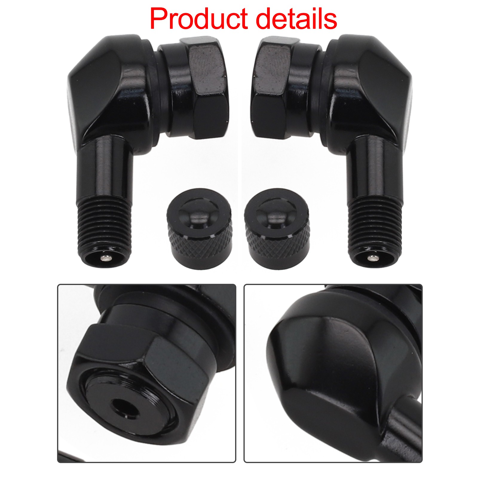 Stelli valvole angolate per moto 90 gradi facili da usare in materiale alluminio - Picture 28 of 47