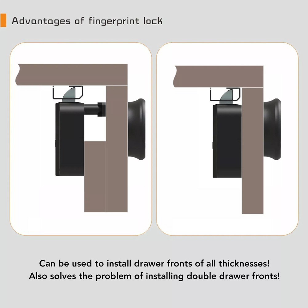 Advanced Security System with Fingerprint Password and Swipe Card Lock - Picture 22 of 26