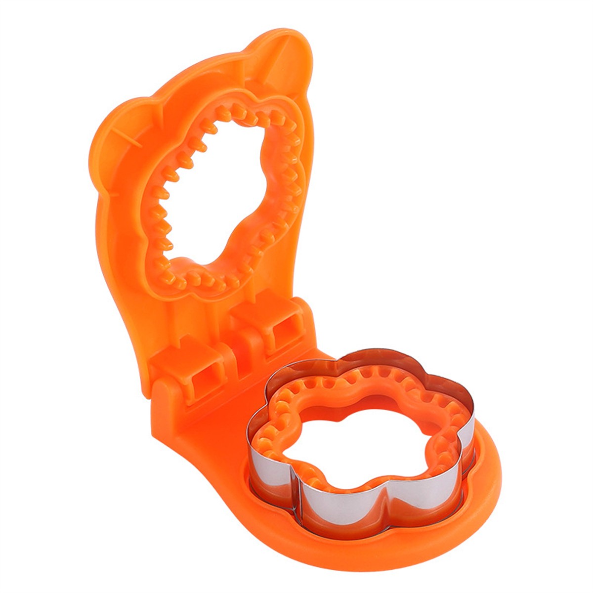 Creative Flower Shape Sandwich Cutter and Sealer For Lunch Box Storage Tool
