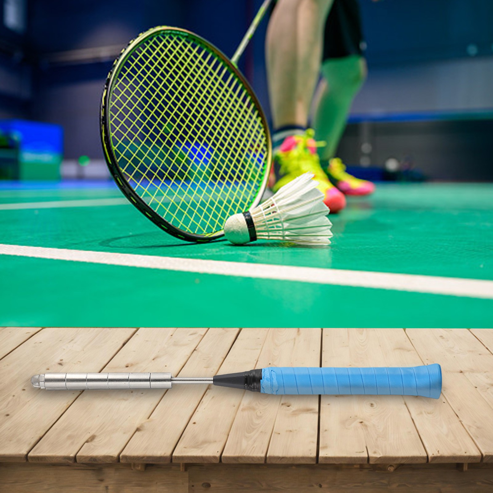 Badminton Racket Swing Trainer for More Effective and Efficient Training