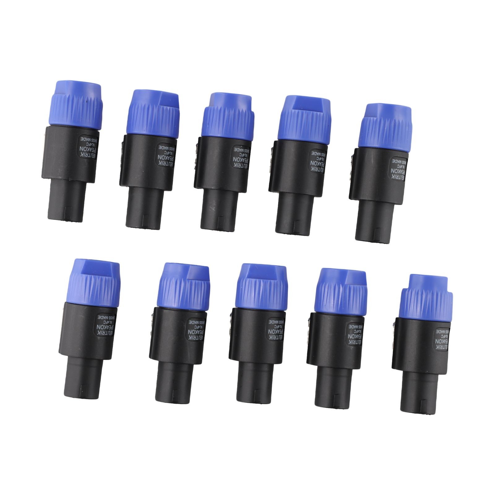 NL4FC Speaker Connectors 4 Pin Male Audio Adapter 10pcs Set for Stage Use - Afbeelding 26 van 29