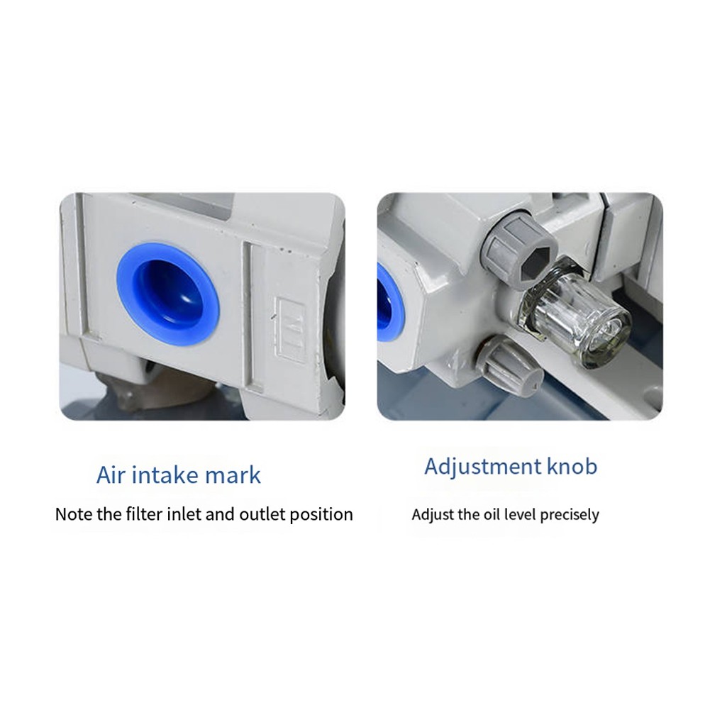 Clean and Pure Air Output For SMC Air Source Processor with Dual Filters