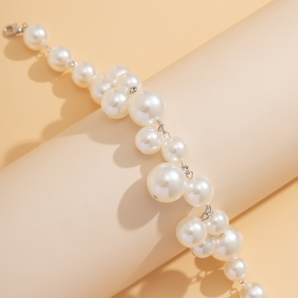 Mix Big Small Round Balls Women\'s Necklace Originality Stylish Elegant - Picture 16 of 37