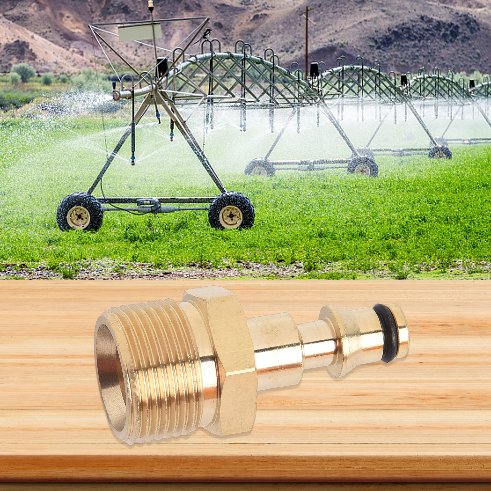 Brand New Adapter Hose High Pressure Washer Quick Connector Solid Brass