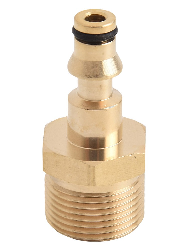 Brand New Adapter Hose High Pressure Washer Quick Connector Solid Brass