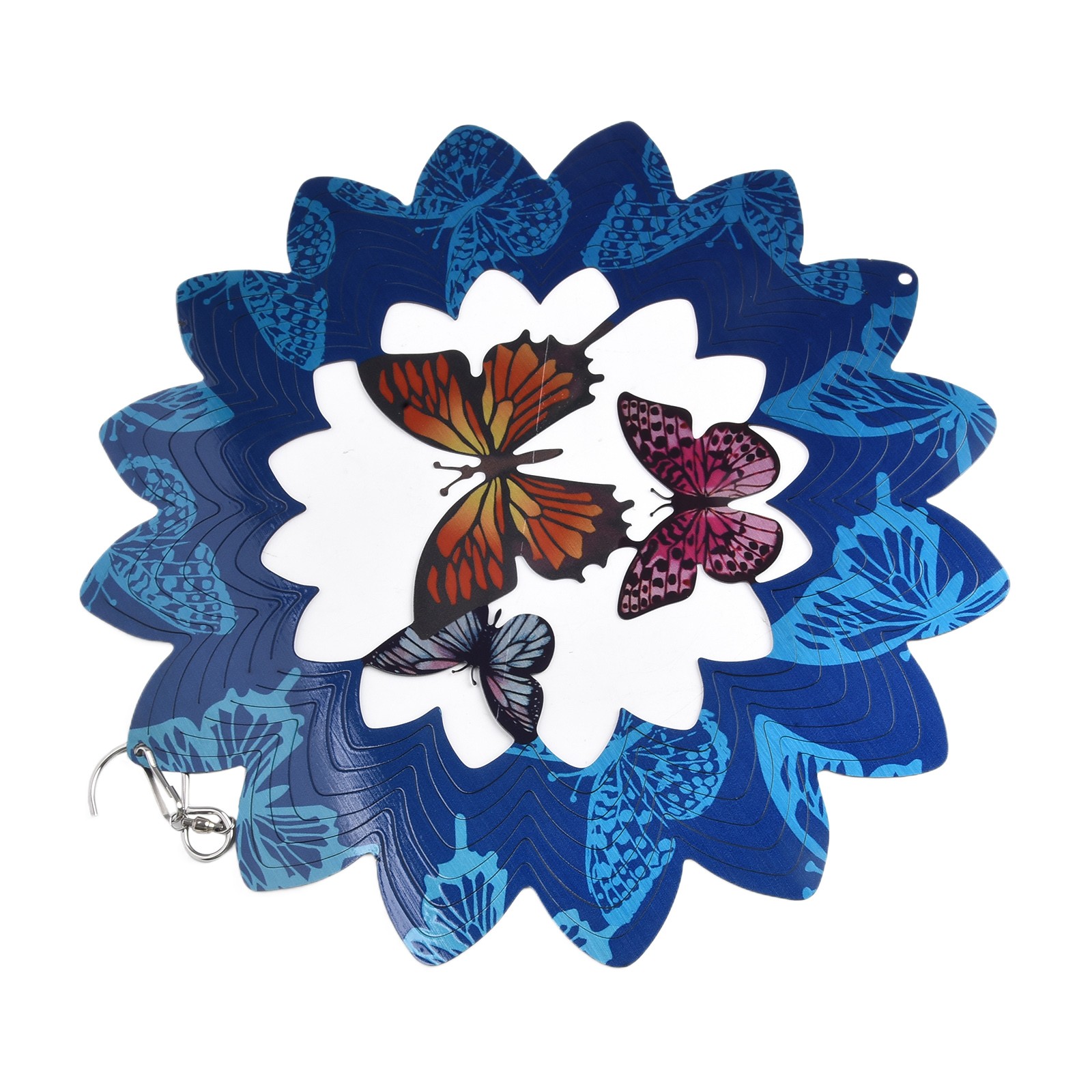 Gartendekoration Wind Spinner Schmetterling Wind Drehen 3D Wind Spinner - Bild 31 von 51