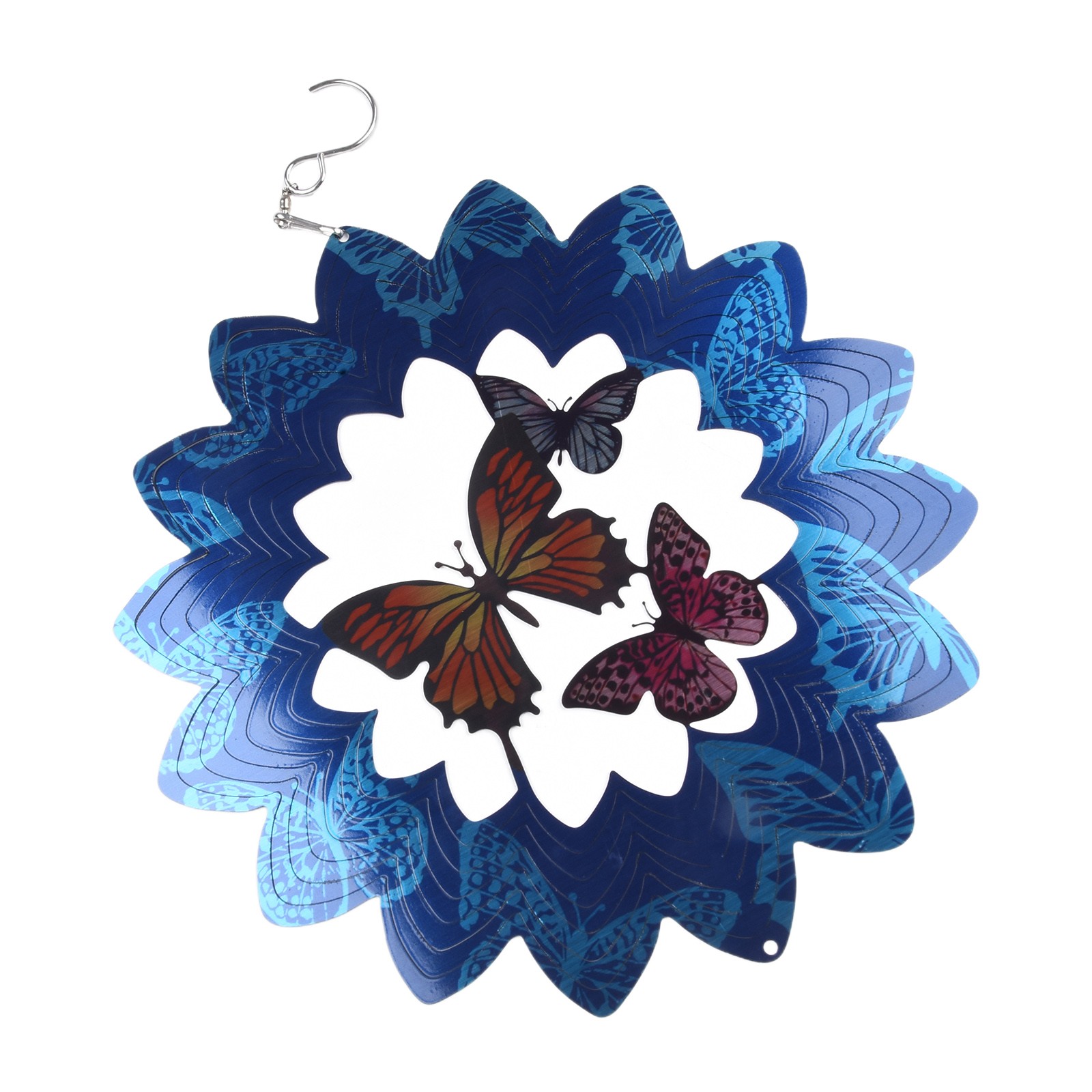 Gartendekoration Wind Spinner Schmetterling Wind Drehen 3D Wind Spinner - Bild 38 von 51