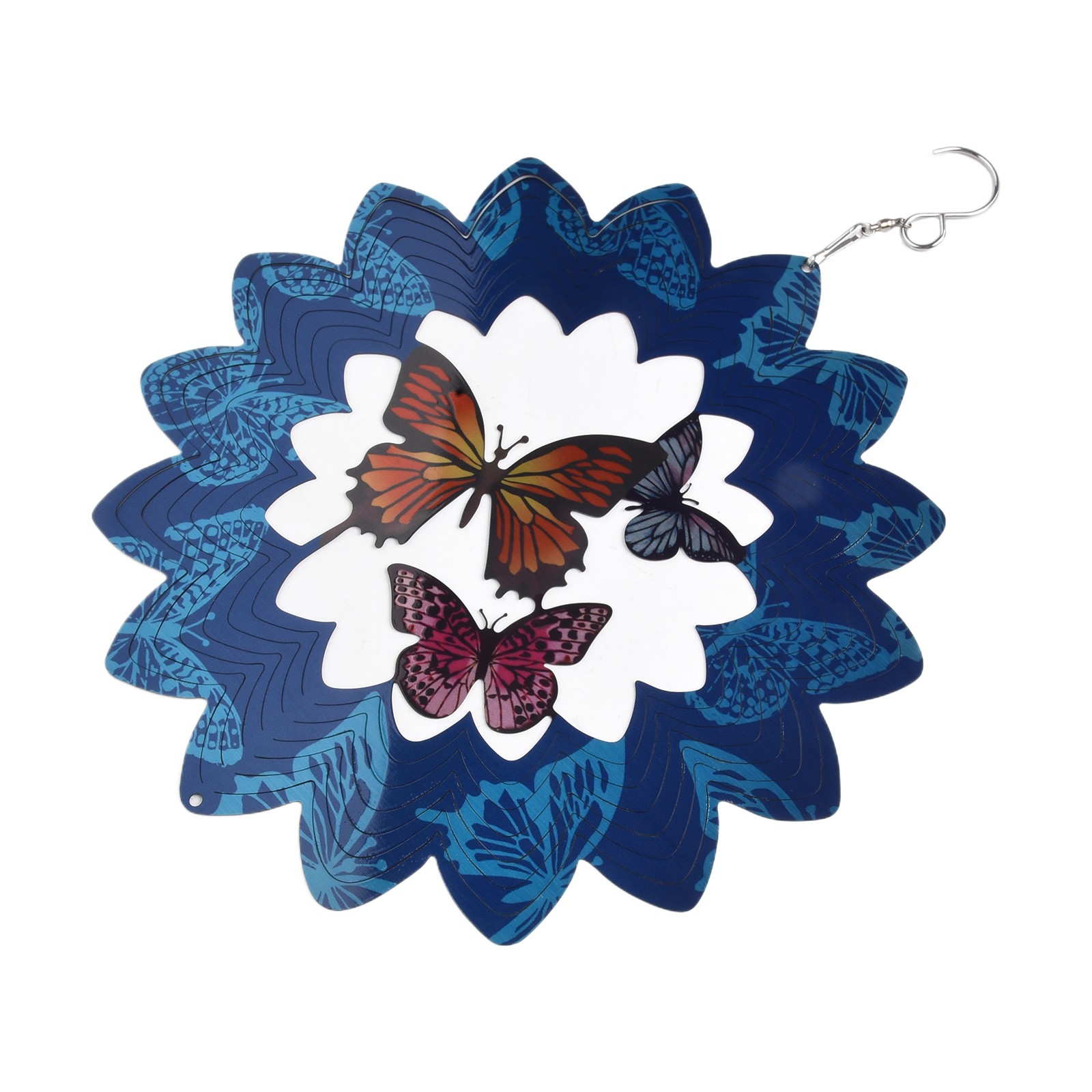 Gartendekoration Wind Spinner Schmetterling Wind Drehen 3D Wind Spinner - Bild 37 von 51