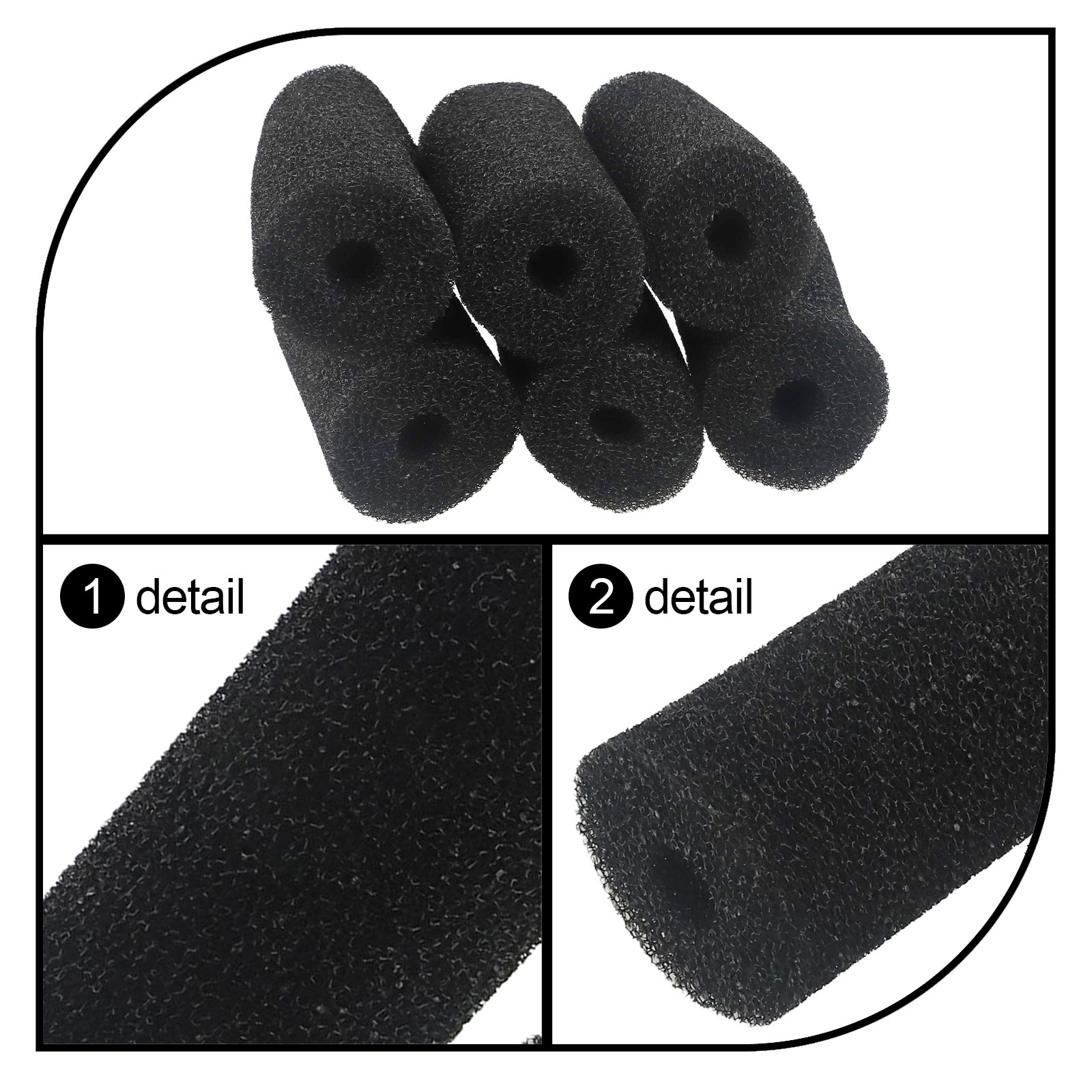 Delapan Pre-Filter Sponge Roll Fit For Beckett Pond G FR DP Pump, Part No 7209410 7137710, 5 Pack