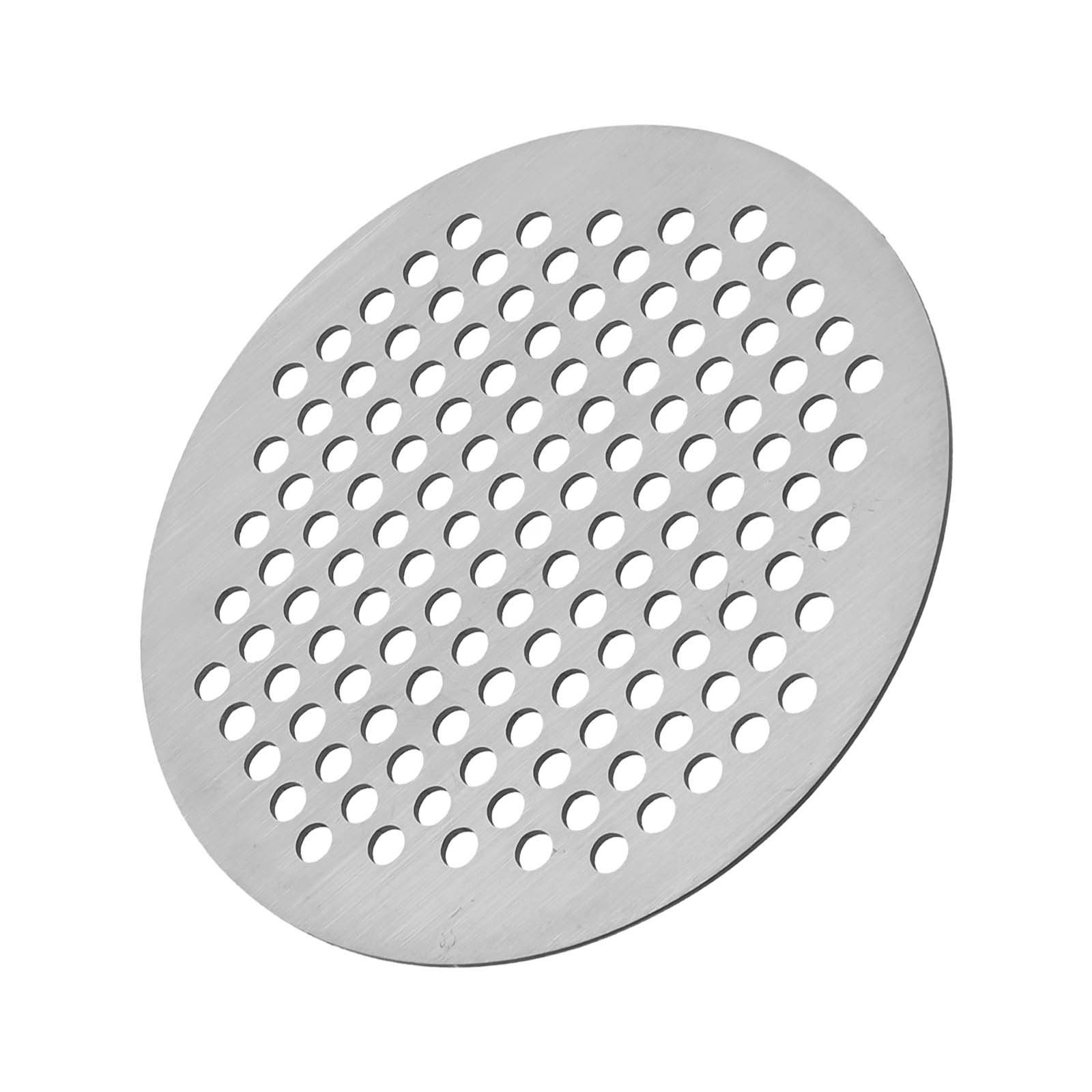 Anti Slip Round Stainless Steel Shower Drain Strainer Cover Hair Filter