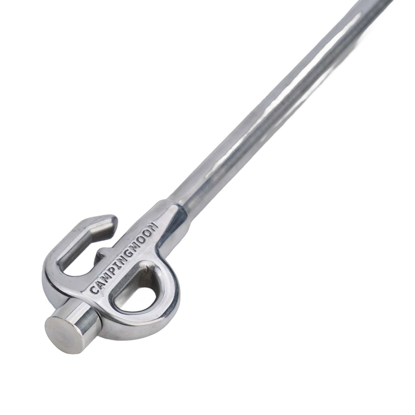 Secure your Pet's Safety Stainless Steel Dog Tie Out Stake for Firm Ground - Picture 15 of 36