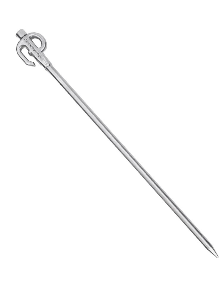 Secure your Pet's Safety Stainless Steel Dog Tie Out Stake for Firm Ground - Picture 13 of 36