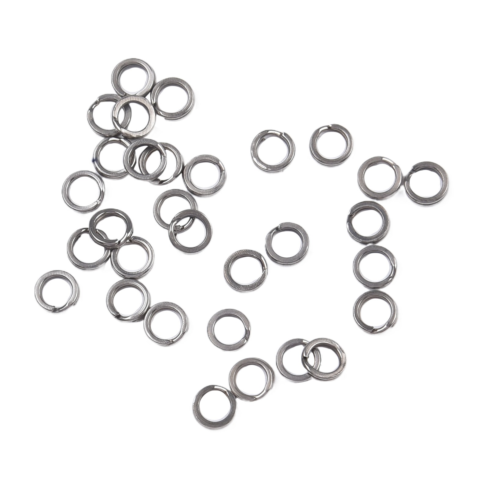 100x Stainless Steel Bait Ring Bait Hook Connector O-Ring Fishing Gear Accessory - Picture 47 of 71