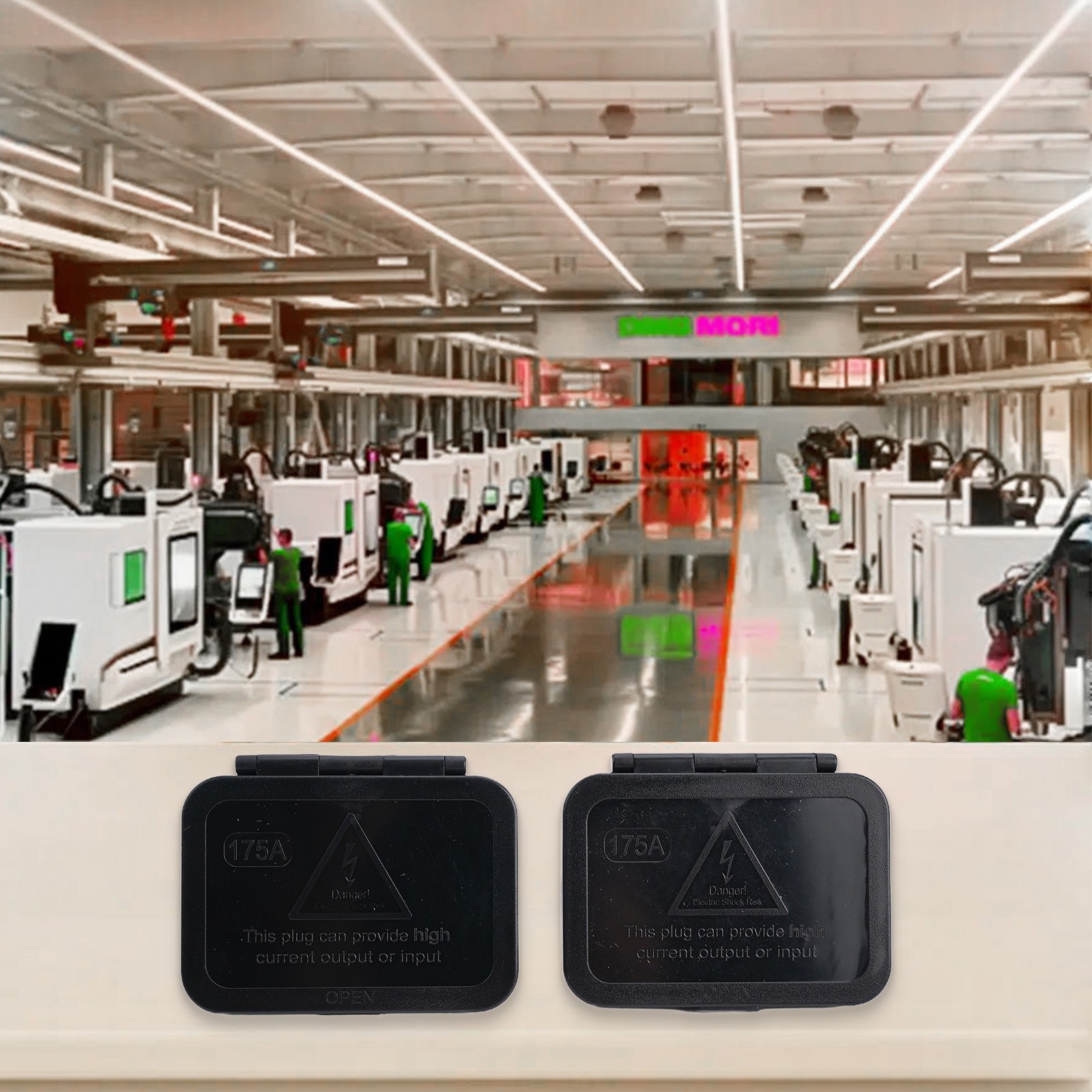 Compact 175A Connector Fixed Bracket and Cover for Secure Installations - Afbeelding 31 van 36