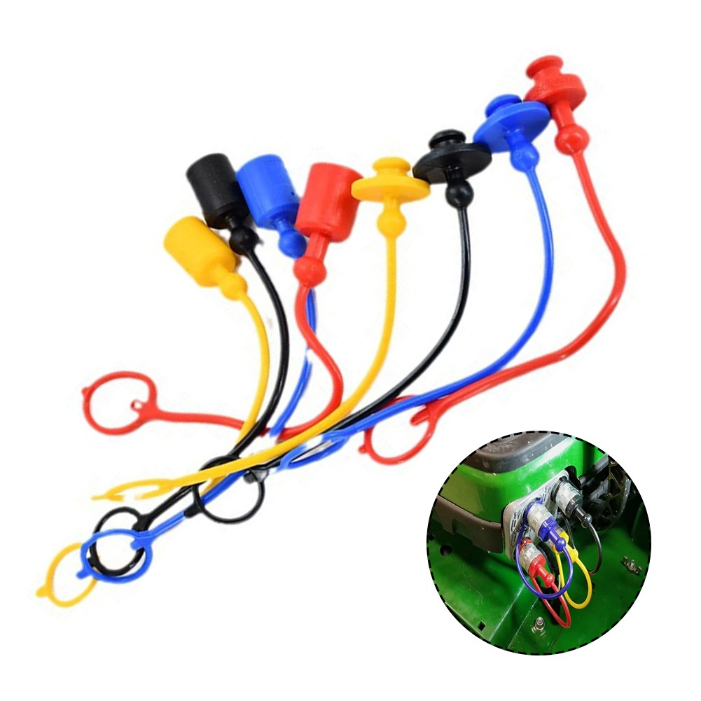Color Coded Hydraulic Quick Coupler Set Convenient Identification and Usage