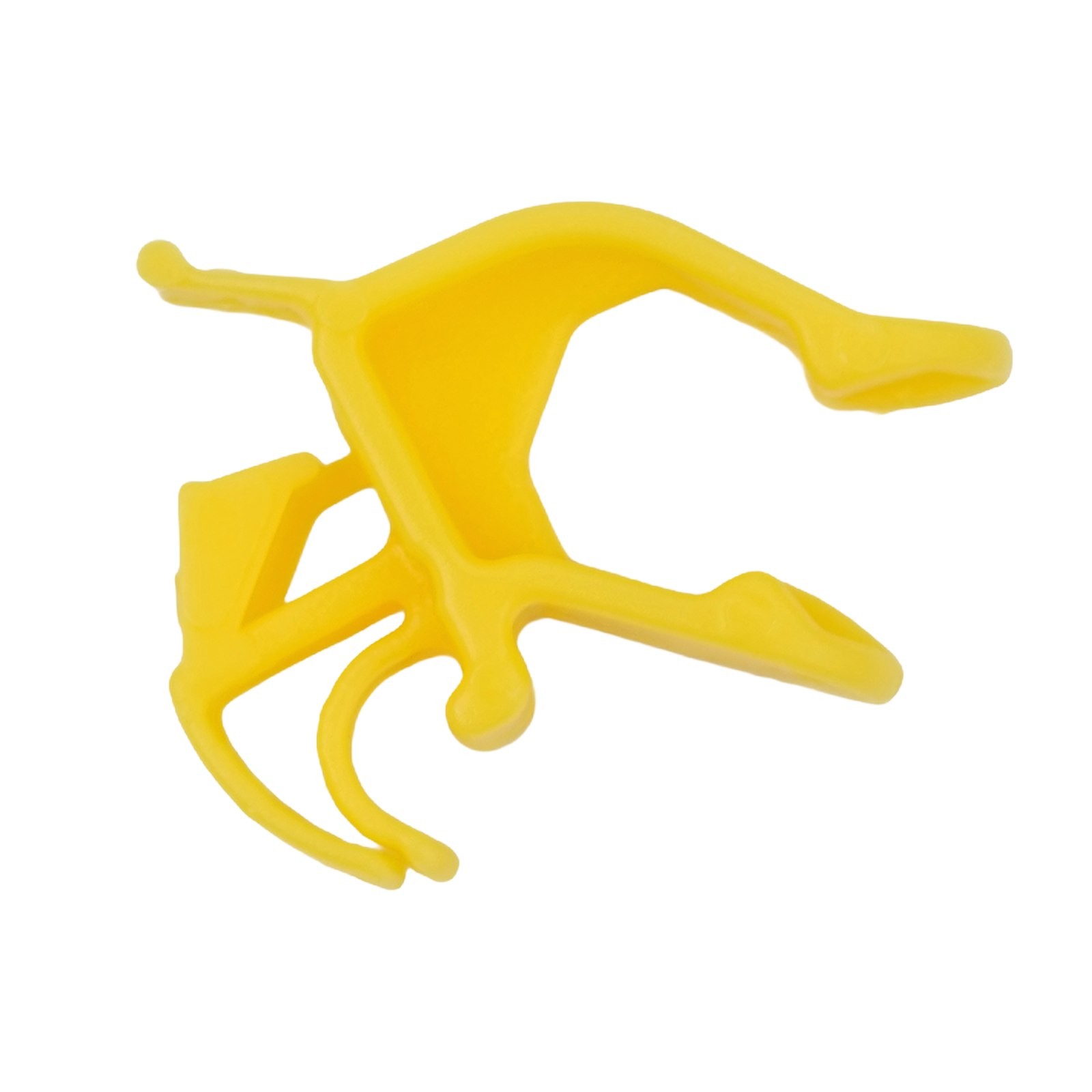 Clip Capot Tige Haute Qualité W709046S300 - Neuf, ABS Jaune, Compatible MA/MB/MC